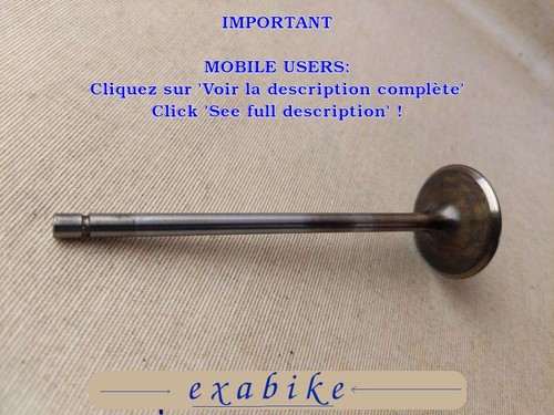 Soupape admission pour - d'admission,