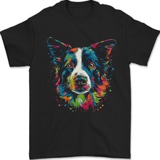A Coloré Border Collie Chien