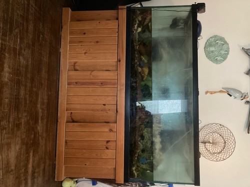 Aquarium and stand - aquarium,