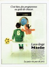 Advertising Advertising 028 1985 Miele Washing Machine