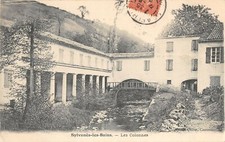 Old postcard 12 Sylvanes Les Bains Les Colonnes