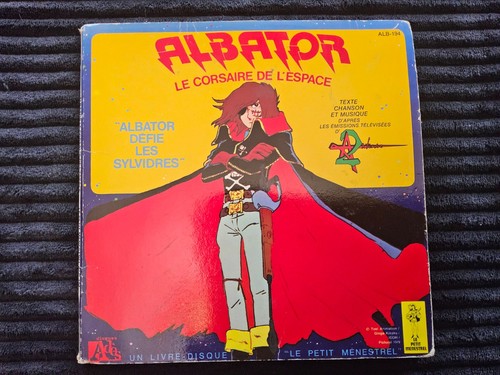 Ancien disque livre albator - ancien,