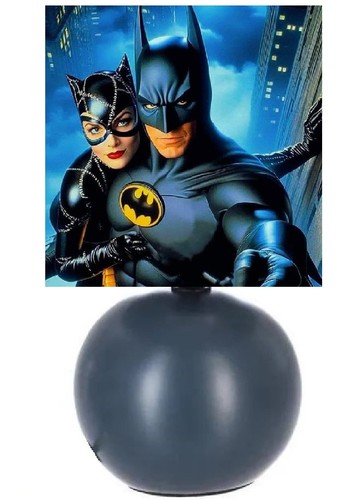 Lampe chevet batman - batman, &