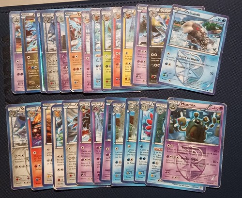 Lot cartes team plasma - 27,