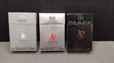 Lot de 3 paquets de cigarettes vides JPS  (Anciens - vintage)