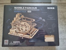 maquette en bois rokr  circuit de billes LG501  neuf