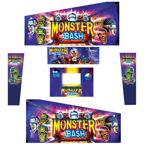 Stickers monster bash pour - stickers,