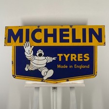 Plaque émaillée Michelin -