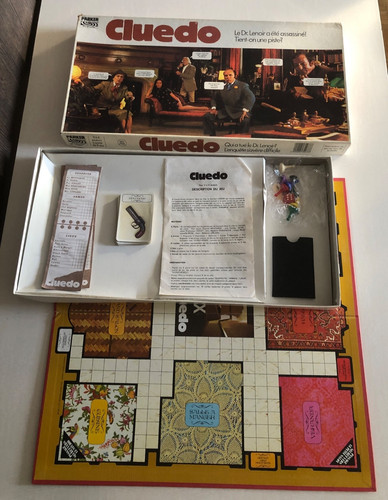Cluedo jeu plateau vintage - cluedo, de