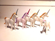 PLAYMOBIL LOT LICORNES/ X 5 / FORÊT ENCHANTÉE FÉES PRINCESSE CHÂTEAU