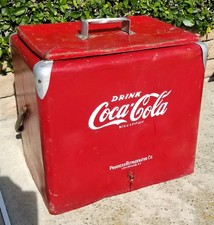 VTG 1950s COCA-COLA Metal Ice