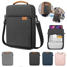 Sacoche de transport pour tablette iPad Galaxy Tab 9-11/13,3 pouces, sac à bando