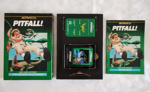 Mattel intellivision pitfall - mattel, pitfall!
