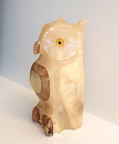 Sculpture animalière chouette - sculpture,