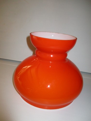 Grand globe opaline orange