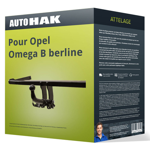 Attelage pour opel omega - attelage, b