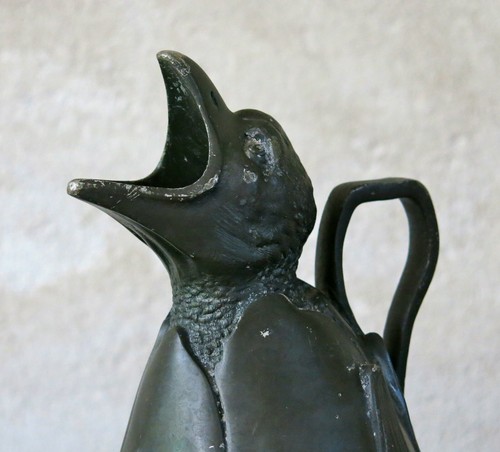 Pichet oiseau signé - oiseau,,