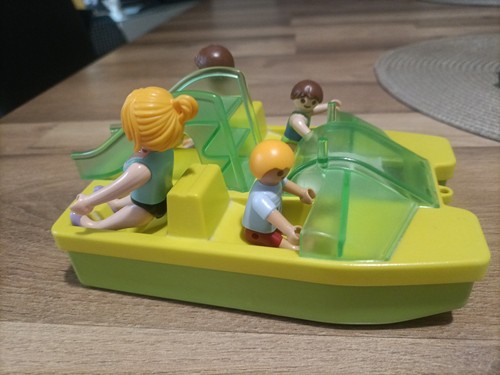 Playmobil pédalo famille - pédalo,