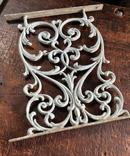 Vintage Cast Aluminum Balustrade Panels Colonial Federation Veranda Lacework