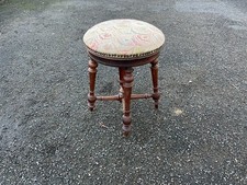 Tabouret de piano ancien –