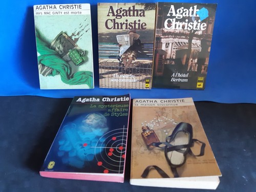 Lot livres agatha christie - 5,