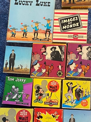 Lot boîtes pour films - pour,