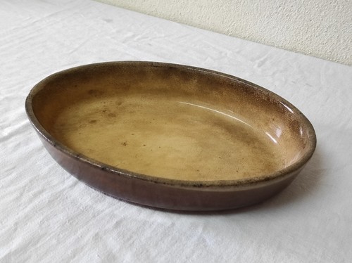 Ancien plat terre cuite - ancien,