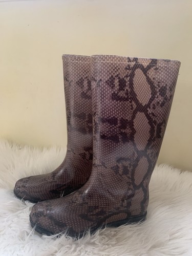 Bottes pluie imprimé - de,