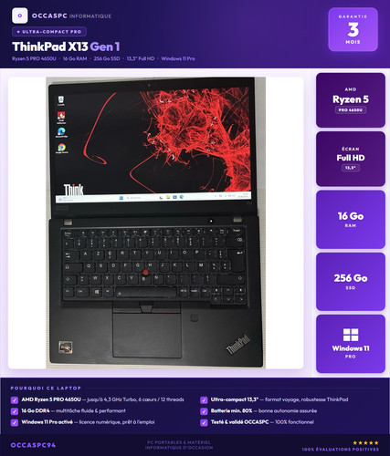 Lenovo thinkpad x13 - lenovo, 1