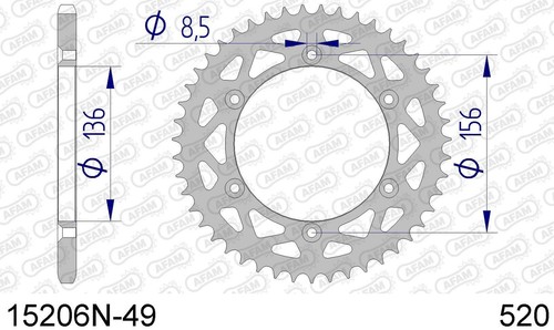 Couronne afam 15206n en - afam, 15206n-49