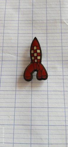 Pin fusee herge - ,
