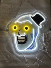 Art The Clown LED Sign Terrifier Art The Clown NEON LED Sign Hangable