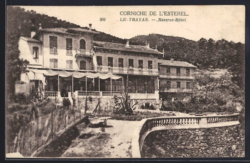 Cpa trayas corniche de - le, trayas,