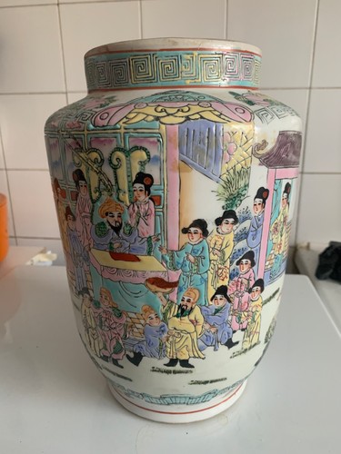 Vase porcelaine chinoise - vase,