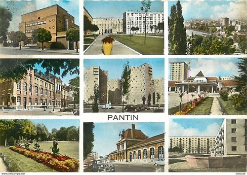 Carte postale pantin - pantin,