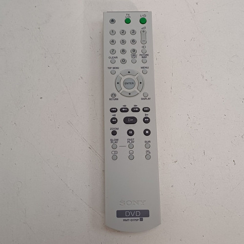 Sony rmt d175p dvd - sony, rmt-d175p