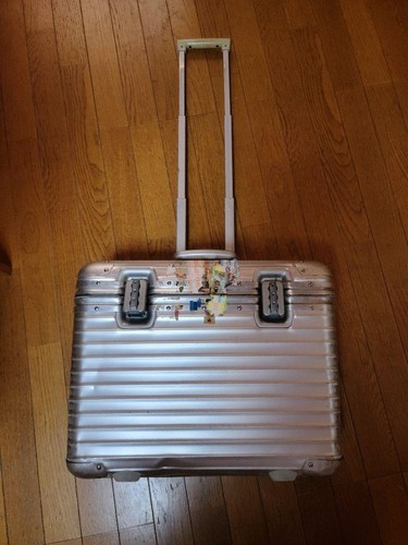 Rimowa pilot trolly 36l silver - trolly,