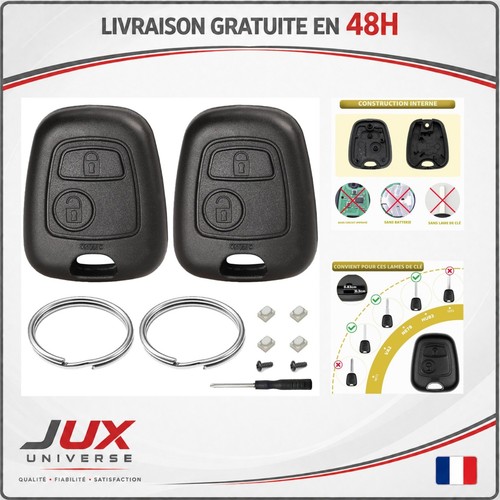 Coque clé voiture - voiture, peugeot