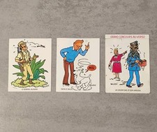 Lot 3 Stickers Tintin - Vache
