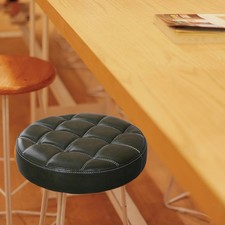 Coussin de Siège Rond En Cuir