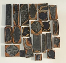 ensemble 23 ancien tampon en