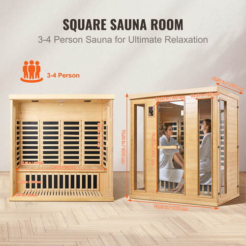 Vevor sauna infrarouge - vevor,