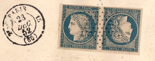 Timbre france 20 cts - france,