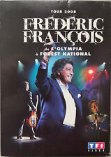 TOUR 2008  FREDERIC FRANCOIS DE L OLYMPIA A FOREST NATIONAL   DVD TRES BON ETAT