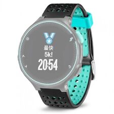Bracelet Montre Pour GARMIN FORERUNNER 220 230 235 630 620 735XT Céleste Noir