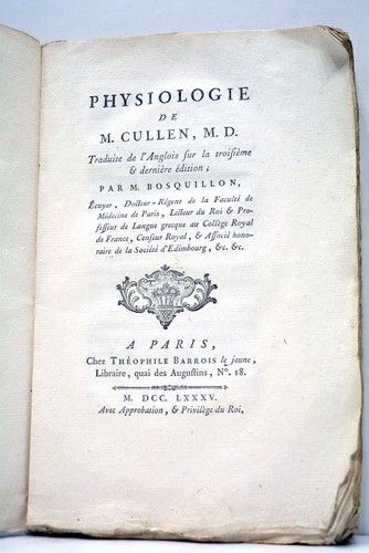 Livre ancien cullen - ancien,