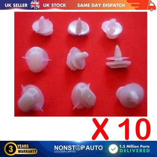 10x clips garniture panneau - clips,