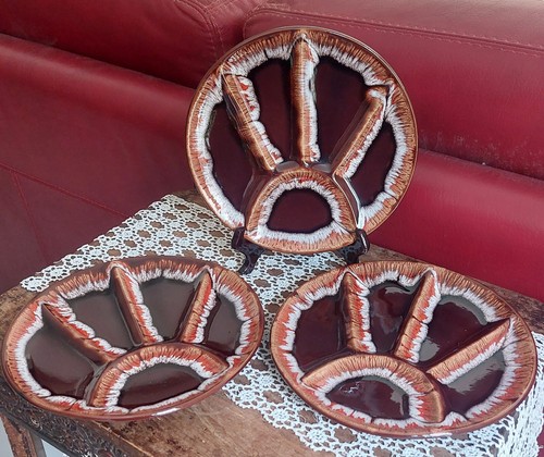 Assiettes fondue vintage - à,