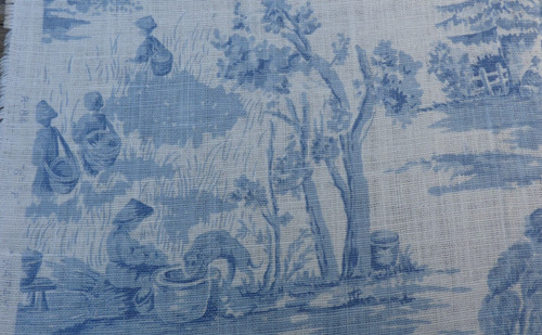 Toile jouy ancienne - jouy,