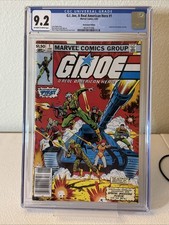 G.I. Joe, A Real American Hero #1 Newsstand Marvel Comic - CGC 9.2
